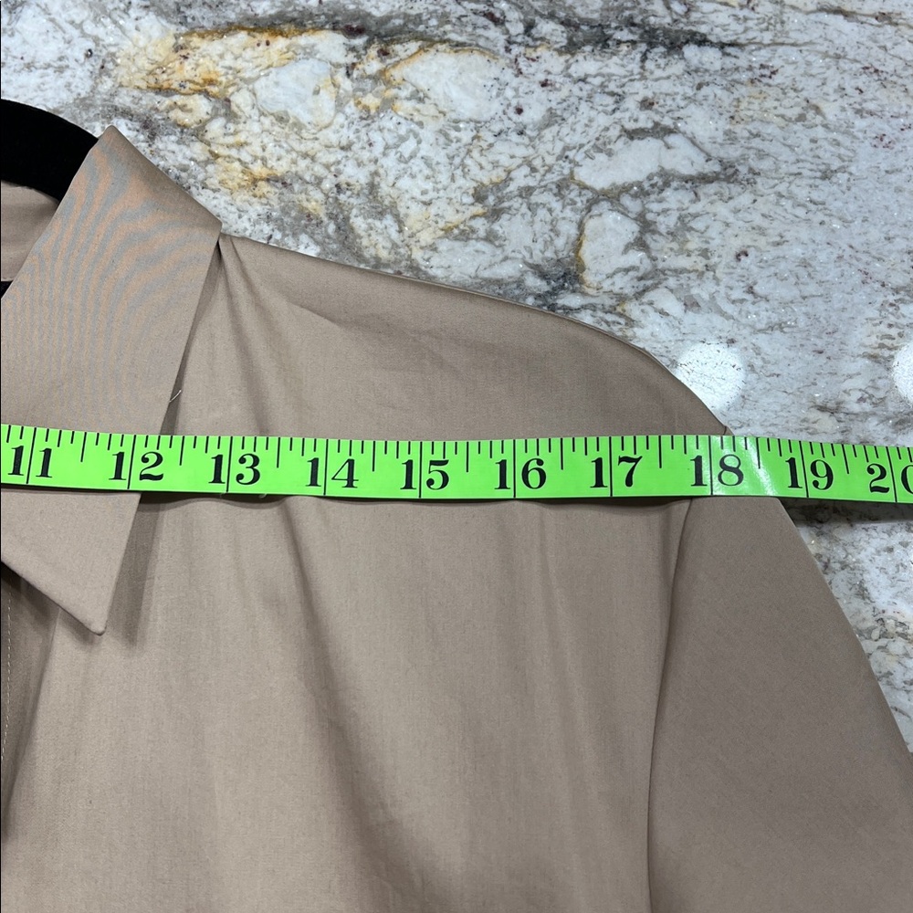 Massimo Dutti Beige Long dress - Picture 10 of 17